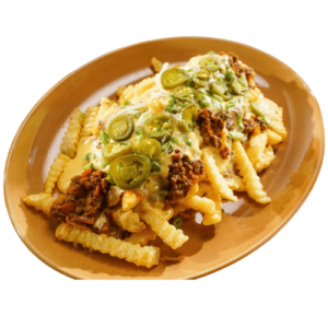 Chili-Cheese-Pommes