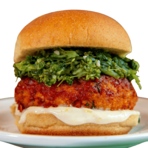 Hot chili chicken Burger