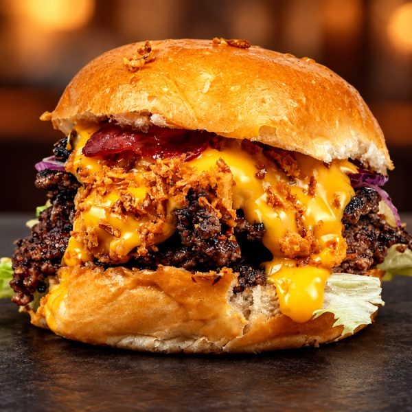 Bacon Cheese Samsh Burger