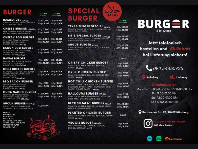 Halal Burger Nürnberg