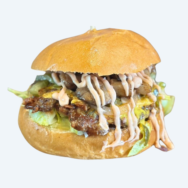 Cocktail Smash Burger